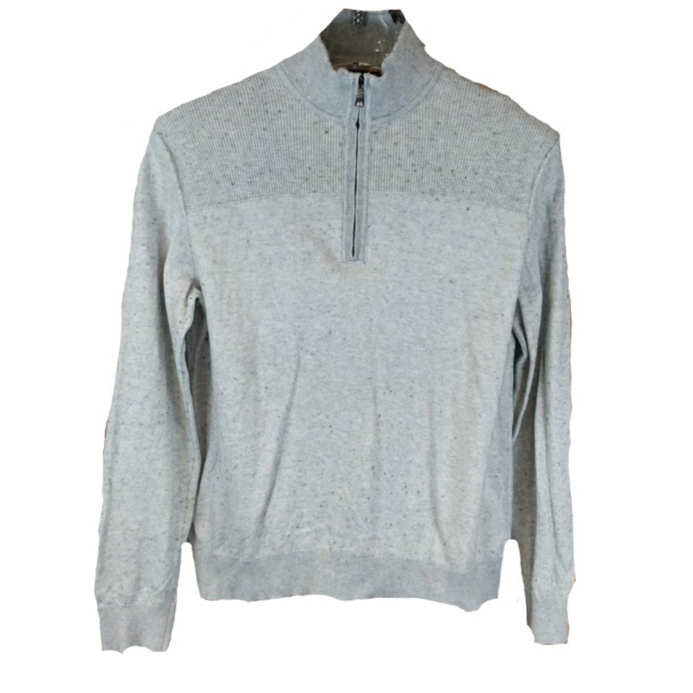 Banana Republic Pima Cotton Cashmere 1/4 Zip MED